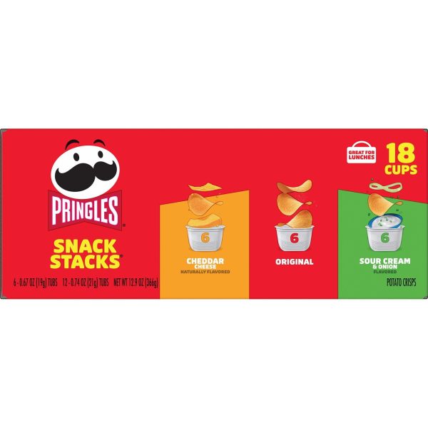 Pringles Variety Snack Stack 18-Pack