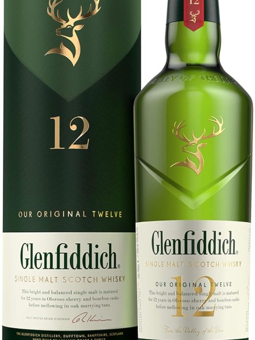 Glenfiddich 12 Year Single Malt Scotch 700ml