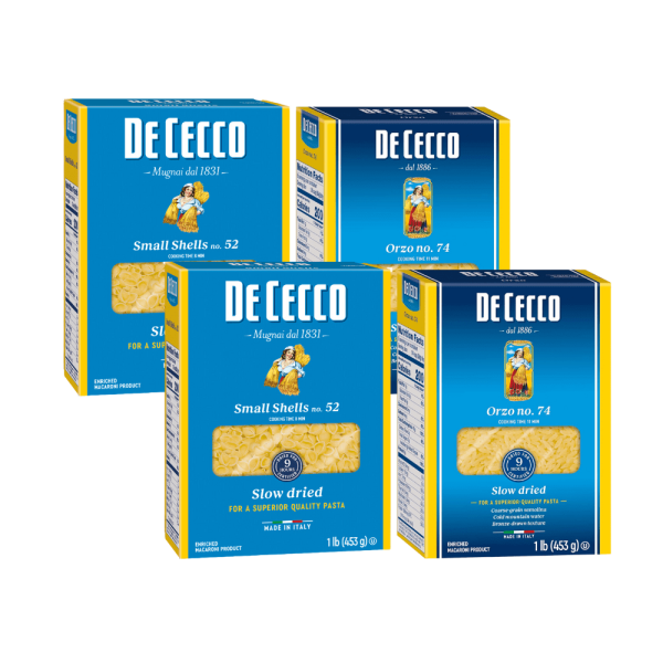 De-Cecco-Small-Shells-Orzo-Pasta-Variety-Pack-2-of-each_944a930f-1973-4c4a-bbab-0a3f8fb93cea.fe40cd978aa025e191b68d6a22563188.png De Cecco Pasta Gift Set Assorted 5pc
