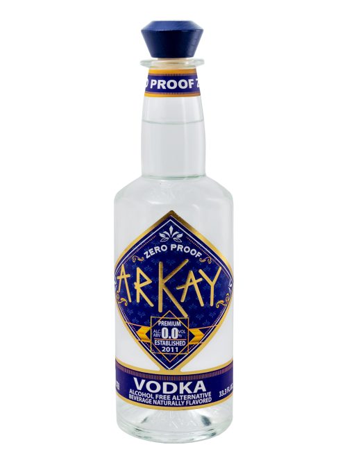 Arkay Zero Proof Vodka Alternative Alcohol Free 33.3 FL OZ / 1 Liter