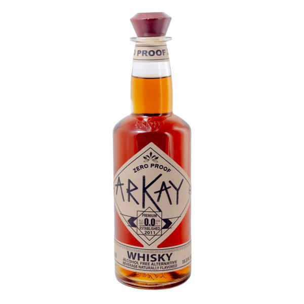 Arkay Zero Proof Whisky Alternative 33.3 FL OZ / 1 Liter