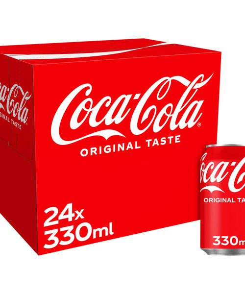 Coca-Cola Original Taste 24 x 330ml Cans