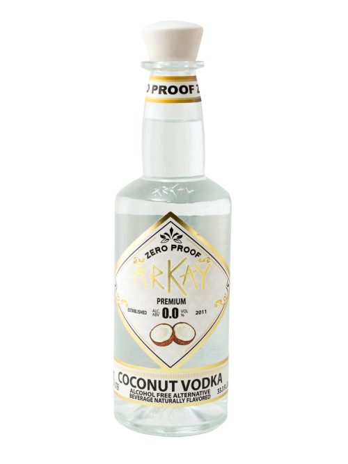 Arkay Coconut Vodka Zero Proof Spirits 33.3 FL OZ / 1 Liter