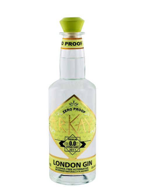 Arkay Zero Proof  London Gin Alternative Alcohol Free 33.3 FL OZ / 1 Liter
