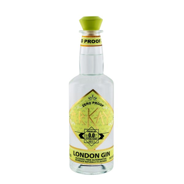 Arkay Zero Proof  London Gin Alternative Alcohol Free 33.3 FL OZ / 1 Liter