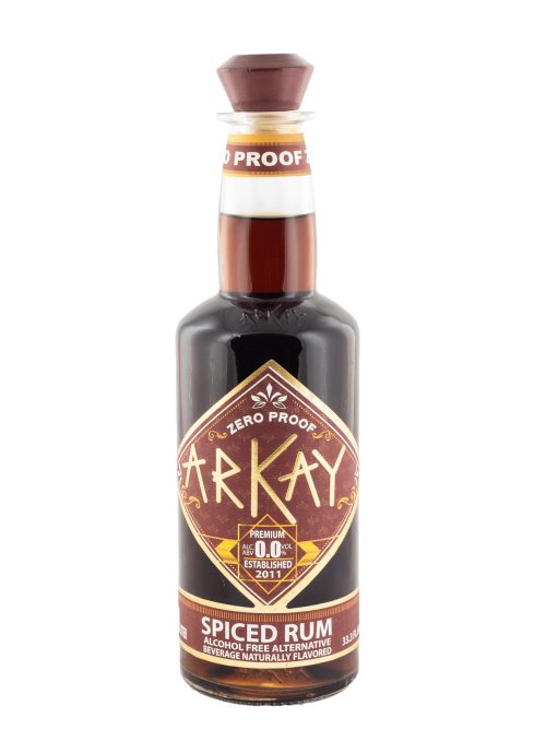 Arkay Zero Proof Spiced Rum Alternative 33.3 FL OZ / 1 Liter