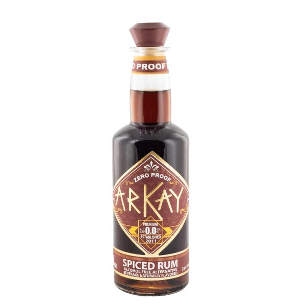 Arkay Zero Proof Spiced Rum Alternative 33.3 FL OZ / 1 Liter