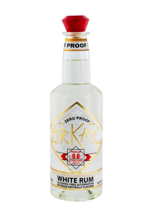 Arkay Zero Proof White Rum Alternative Alcohol Free 33.3 FL OZ / 1 Liter
